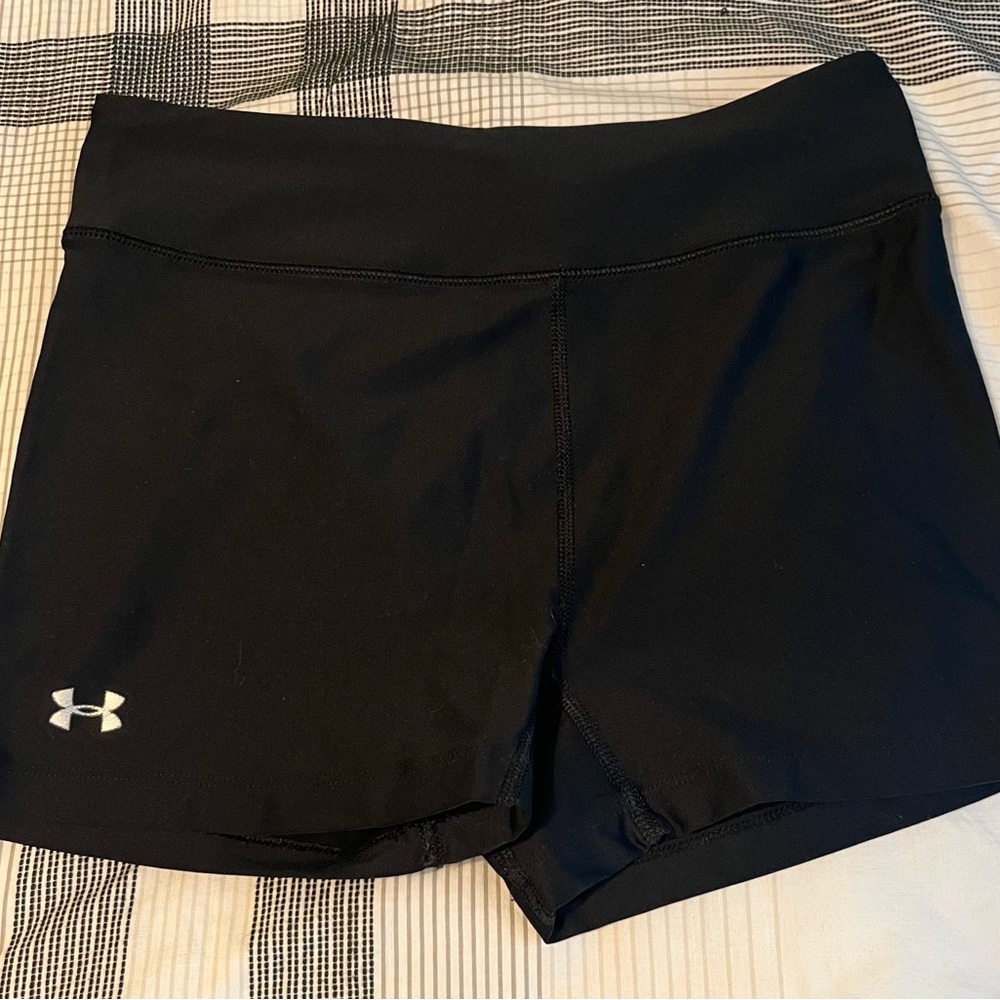 Under Armour HeatGear 3” Shorty Black Compression Shorts
